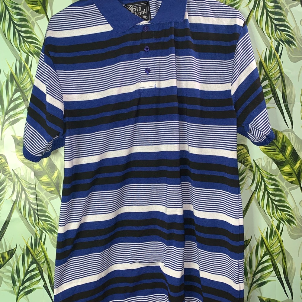 Men’s size large old school polo shirt